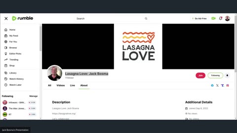 Lasagna Love: Jack Bosma