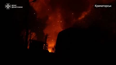 Rescuers of Donetsk region, under threat of enemy strikes, eliminated the