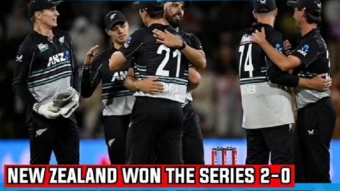 New Zealand defeated Sri Lanka by 45 runs in the 2nd T20 and clinched the series 2-0.