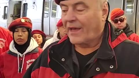 The 'Guardian Angels' begin patrolling New York City subway