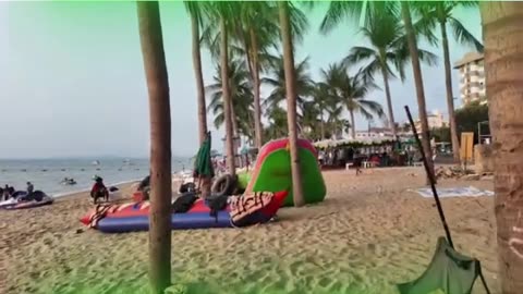 Pattaya Thailand Jomitien Beach