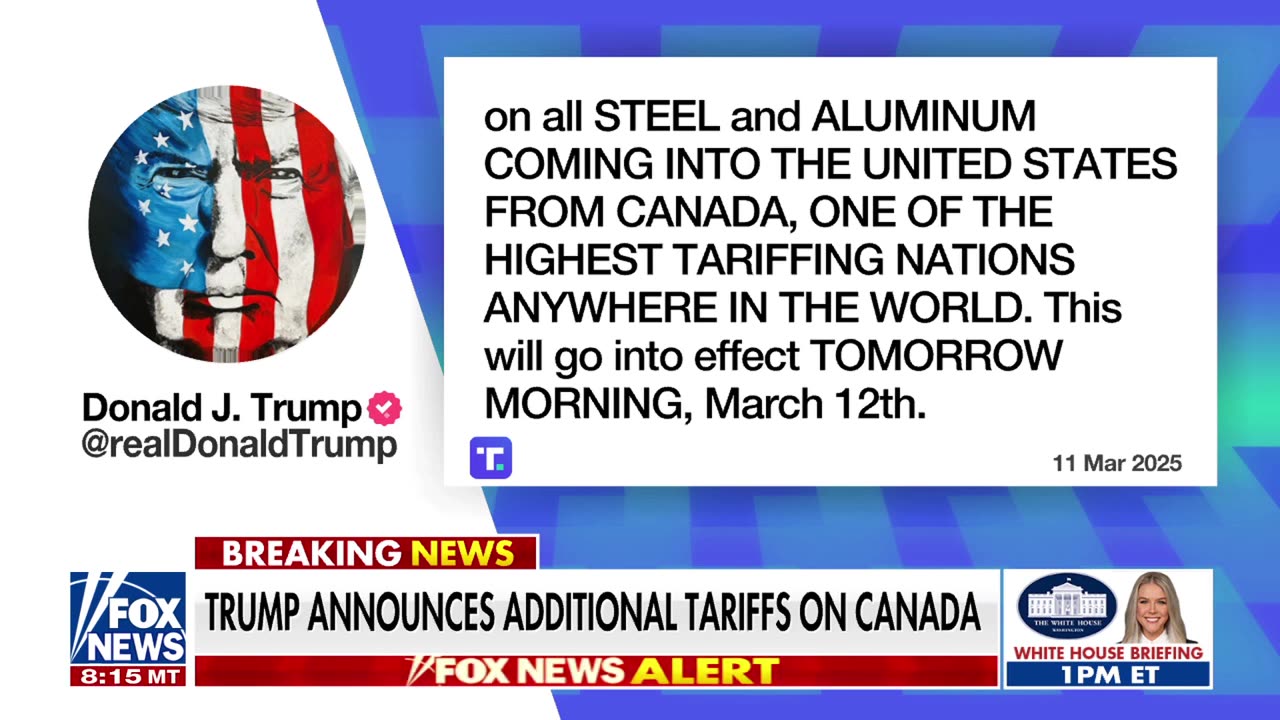 BREAKING, Trump slaps additional tariffs on Canada