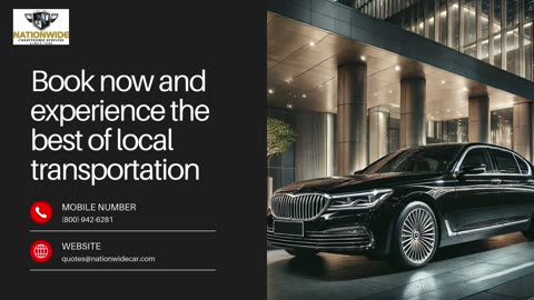 Why Car Service Near Me is the Best Option for Local Transportation?