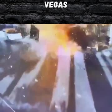 Video of the Cyber Truck Outside of the Trump Hotel in Vegas