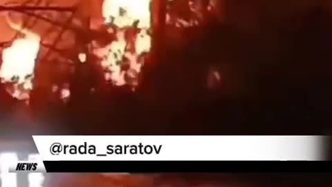 Ukrainians Hit Multiple Regions Overnight(Massive Refinery Complex Engulfed in Flames)