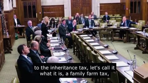 FAMILY FARMS TAX: "theft by the state of land from private owners?" (Esther McVey)
