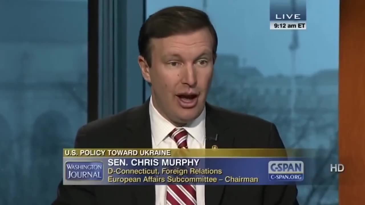 Senator Chris Murphy: USA Intelligence Overthrew Ukraine in 2014