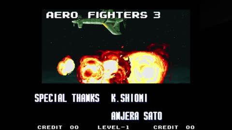 Aero Fighters 3 Intro Cutscene | Classic Neo Geo Arcade Opening