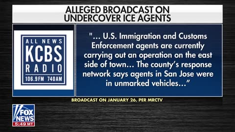 Soros-backed radio station accused of broadcasting undercover ICE agents' locations