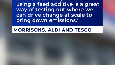 🚨 New “chemical mix” feed additive is being used on cows to meet climate