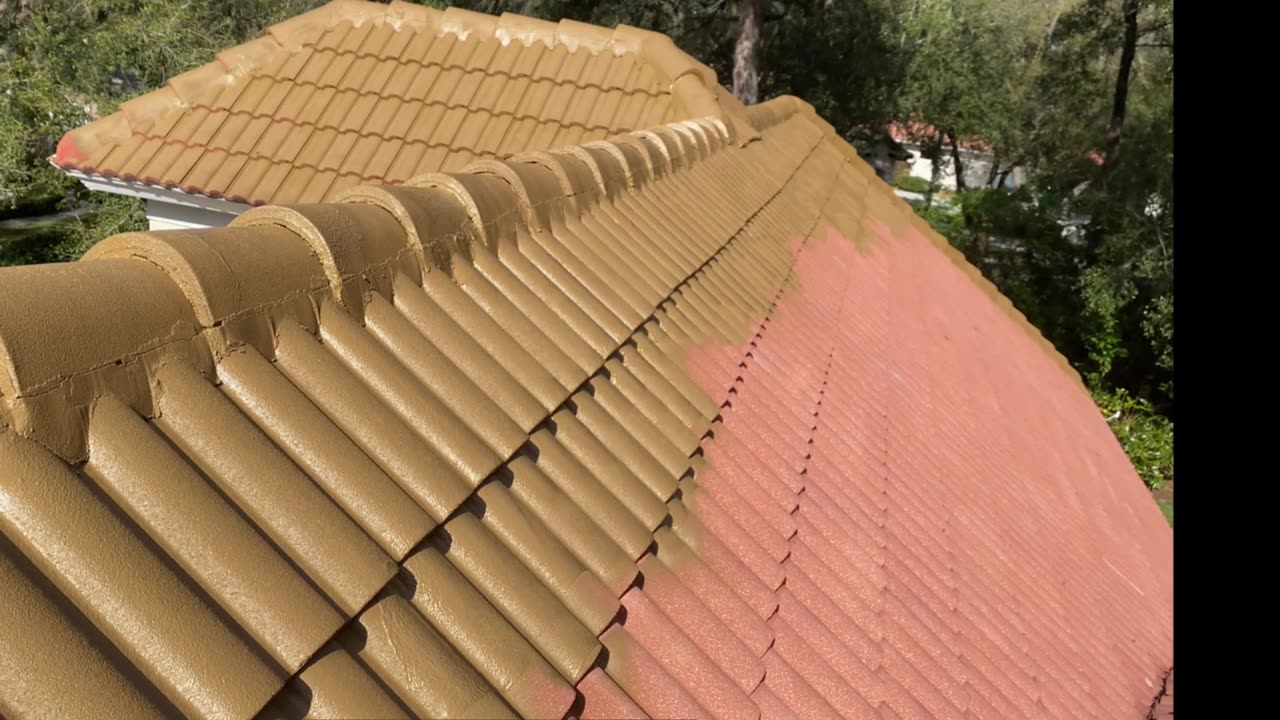 How to Apply a Tile Roof Coating using Elastomeric Roof Coatings
