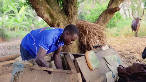 How this boy made the first car in his Village