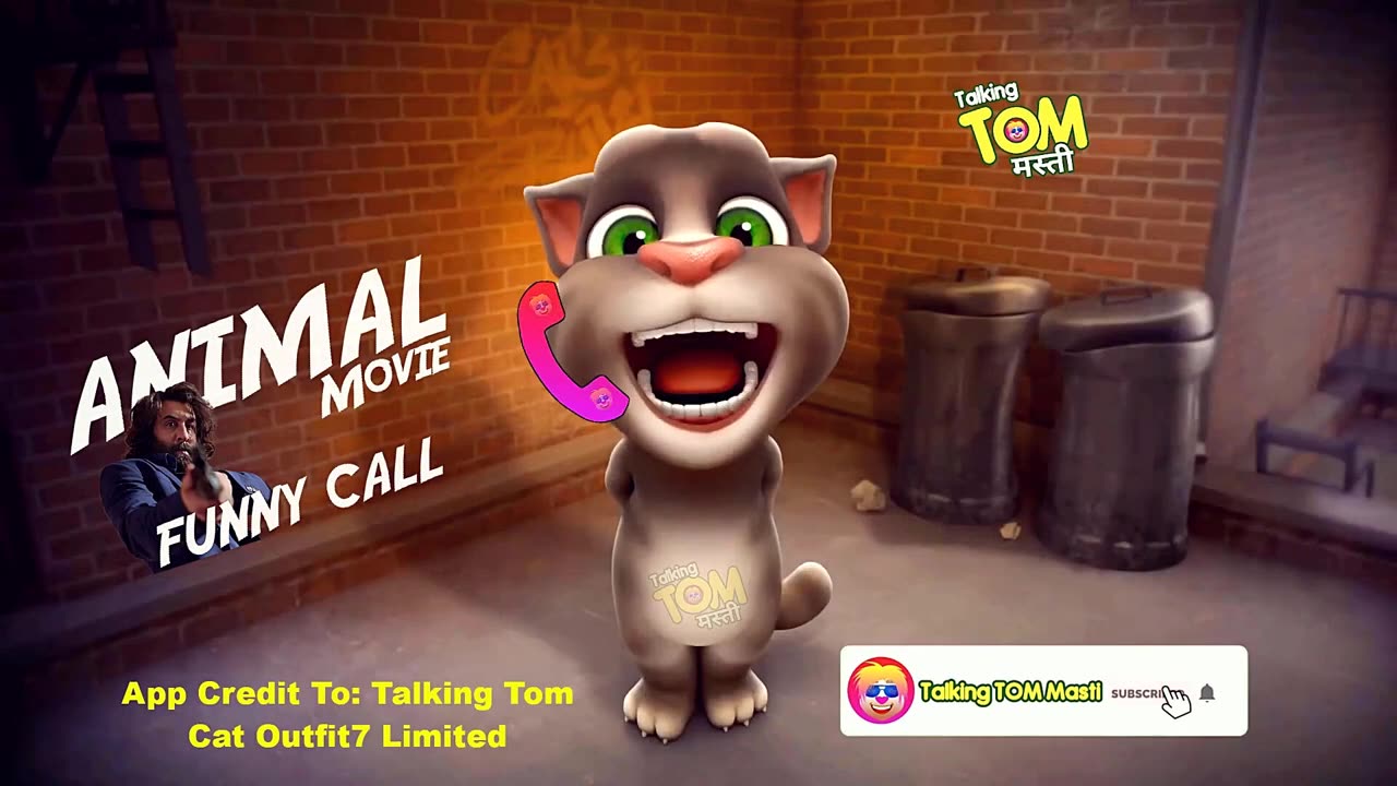 Ranbir Vs Billu Ranbir Kapoor Animal Movie - Talking Tom Masti