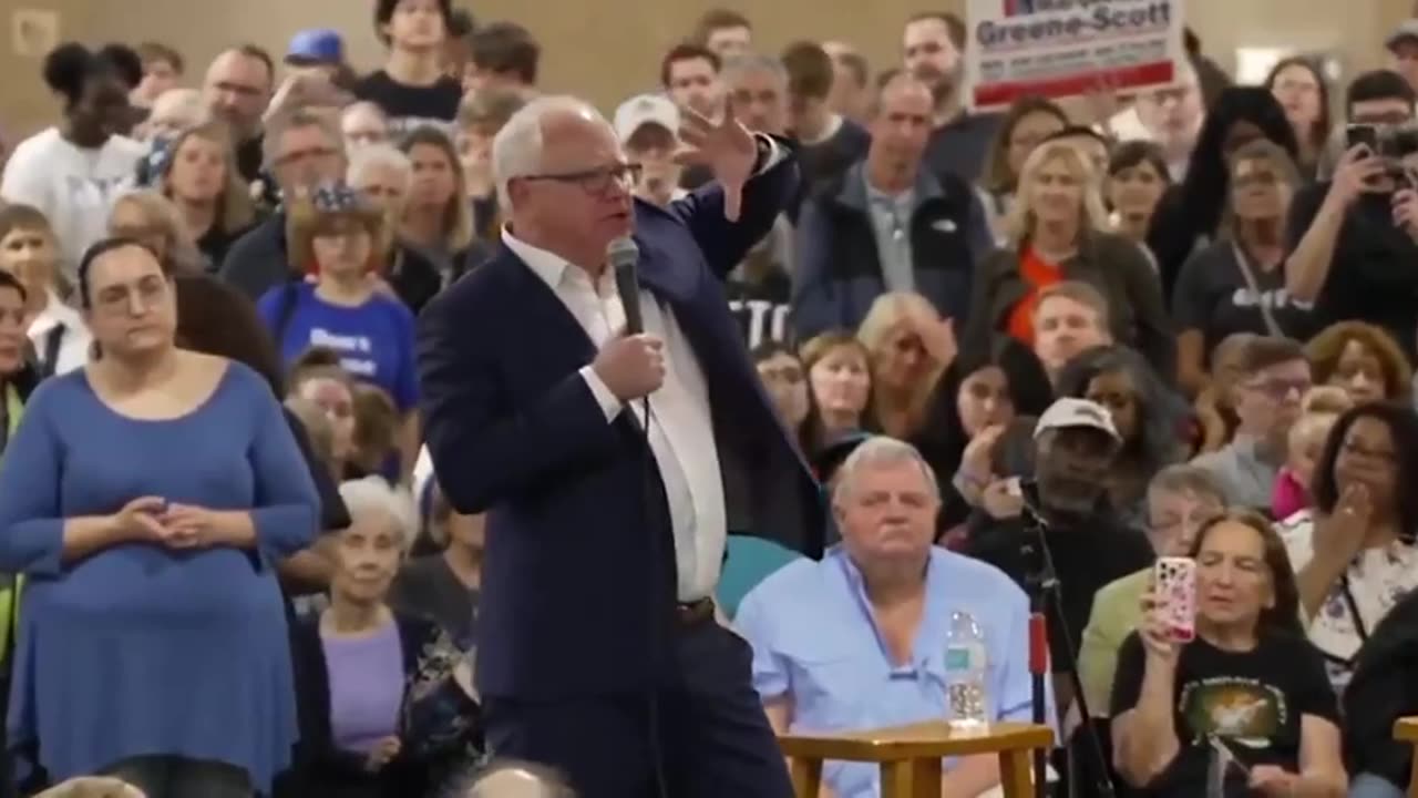 WHAT? They already have that! Tim Walz says that Democrats need a Shadow Government