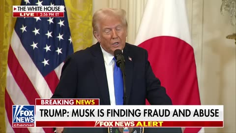 Elon Musk finding fraud and abuse: President Trump