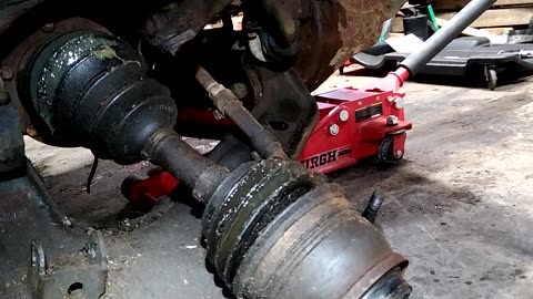 The dumbest way to pull your truck in the garage