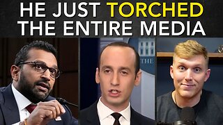 Stephen Miller TORCHES Media in MIC DROP Moment