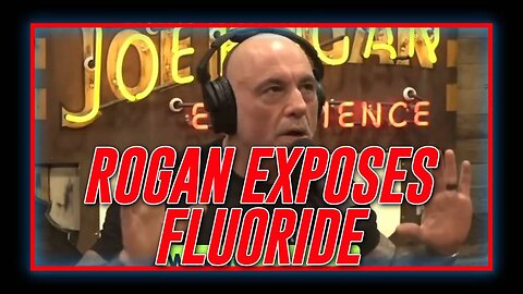 Exclusive: Alex Jones Responds To Joe Rogan Exposing The Fluoridation of Water