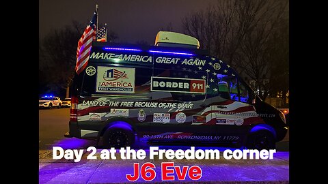 Day 2 J6 Eve at the Freedom Corner #JAMESJUSTICE #UCNYNEWS