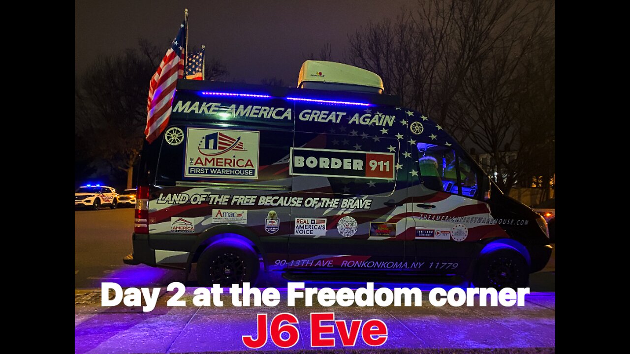 Day 2 J6 Eve at the Freedom Corner #JAMESJUSTICE #UCNYNEWS