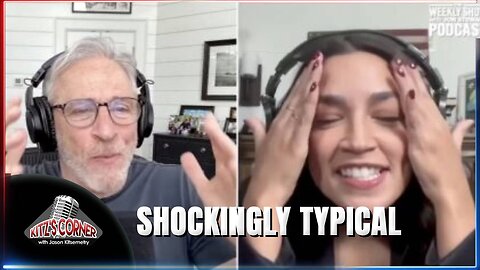 AOC & Jon Stewart Pretend To Be SHOCKED at Insider Trading