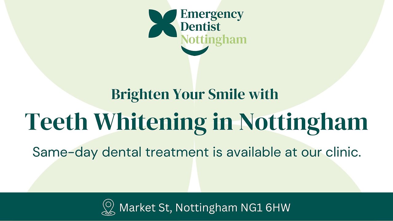 Teeth Whitening in Nottingham – Get a Brighter Smile Today!