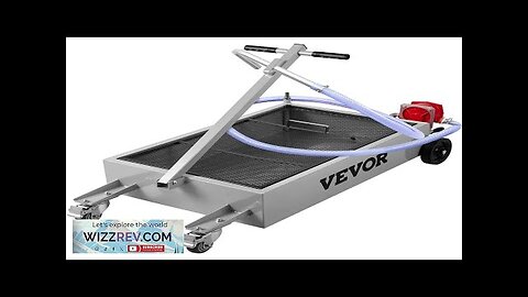 VEVOR Oil Drain Pan 15 Gallon Oil Drain Tank 57L Low Profile Review