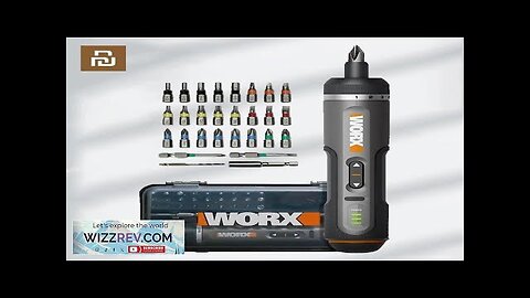 WORX WX242 Mini Electrical Screwdriver Set Smart Cordless Electric Screw Driver Rechargeable Review