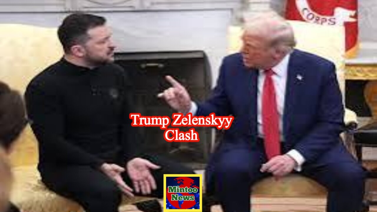 Trump accuses Zelenskyy after shocking Oval Office bust-up