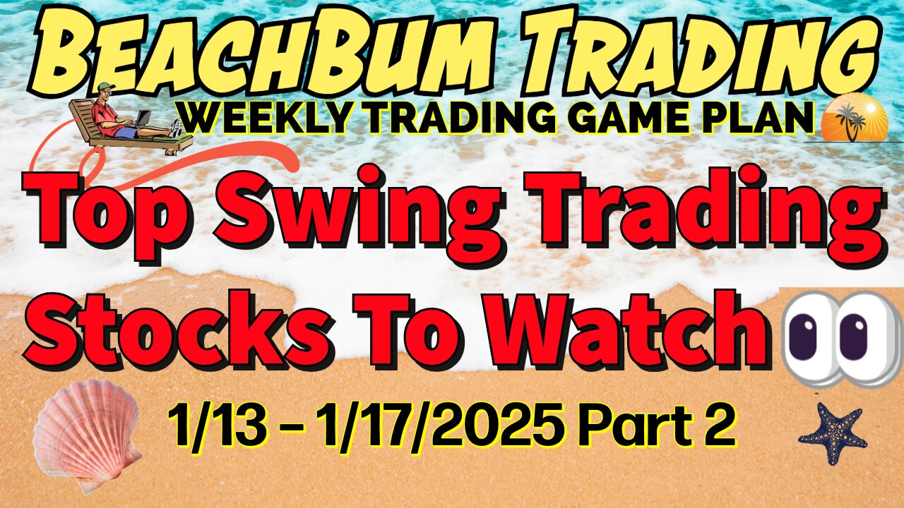 Top Swing Trading Stocks to Watch 👀 | 1/13 – 1/17/25 | BDRY CPSH MED TMF ULTY YCL PZZA METC & More