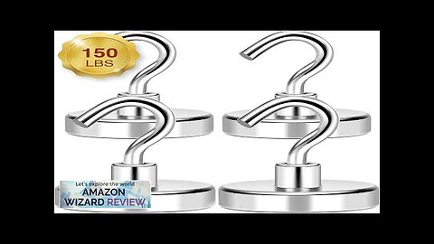 MIKEDE Magnetic Hooks Heavy Duty 150Lbs+ Super Strong Magnet Hooks for Cruise Review