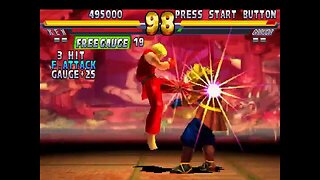 Fatal Fury: Wild Ambition PSXFIN V 1.13 Cpu Kim Kaphwan Vs Cpu Mr. Karate #13./ #13