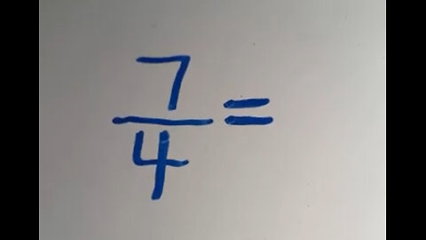 Converting Improper Fractions to Mixed Numbers