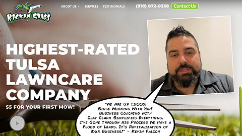 Clay Clark Client Success Story | “We Are Up 1,200% Since Working With You! Business Coaching w/ Clay Clark Simplifies Everything. I’ve Gone Through His Process We Have a Flood of Leads. It's Revitalization of Your Business!"