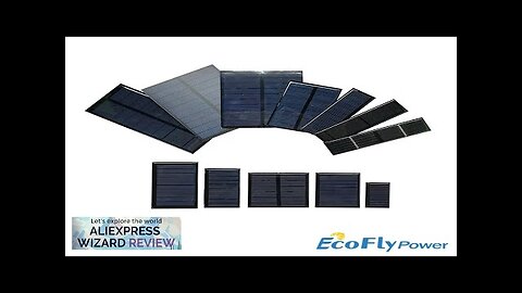 2V 3V 4V 5.5V 5V 6V 7V 10V Mono/Polycrystalline Mini Solar Panel Review