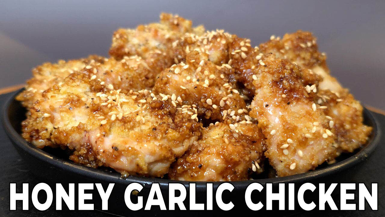 Baked HONEY GARLIC CHICKEN