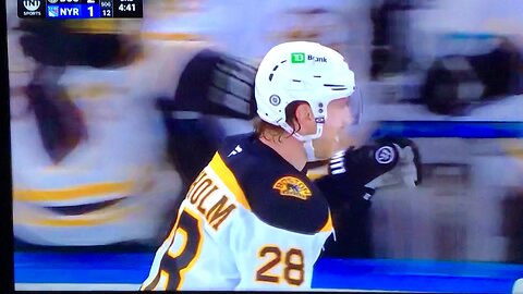 Bruins C #28 Elias Lindholm 🥅(10)🏒Deflected Goal