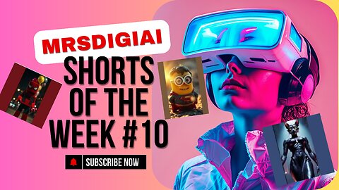 Shorts of the Week #10 #MrsDigiAI