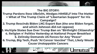 Liberty Conspiracy LIVE 1-22-25! Ross FREE - Hacks Slam, Birthright Citizens, Trump LNG