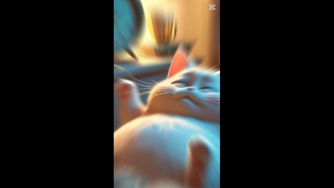 The laziest cat ever! 💤😂 Would you wake it up?