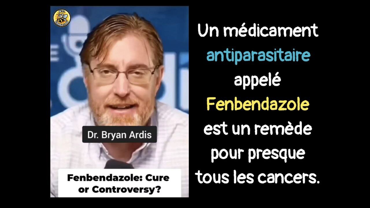 🛑 Fenbendazole et cancer.