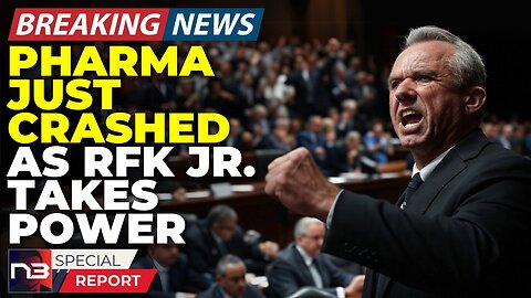 Breaking: RFK Jr. Just Got Confirmed And Look What Happened to Big Pharma Executives Seconds Later