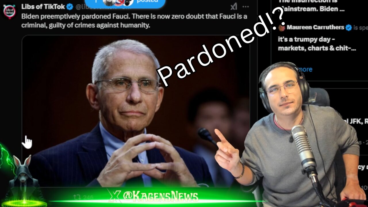Biden's Shocking Last Move: Pardons Fauci, Milley, and More - Secrets Now Hidden?