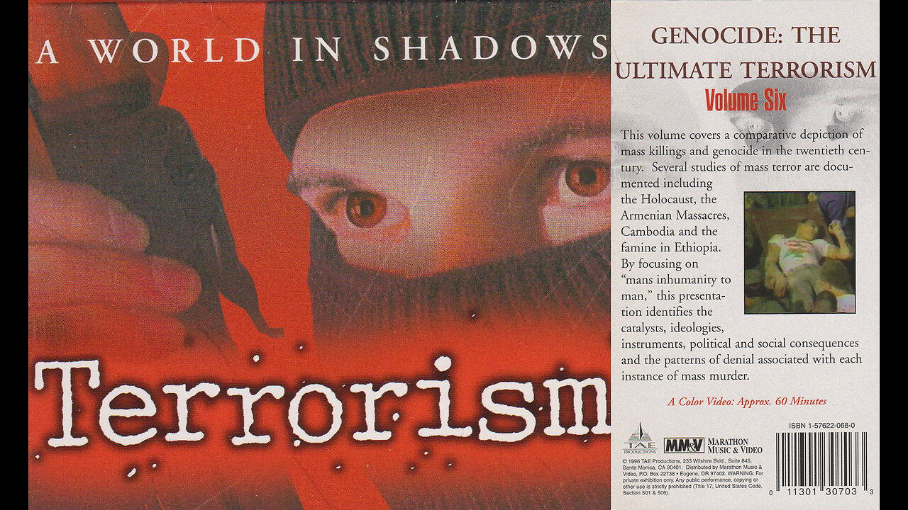 A WORLD IN SHADOWS: Terrorism - Vol. 6 - GENOCIDE: THE ULTIMATE TERRORISM [1990]