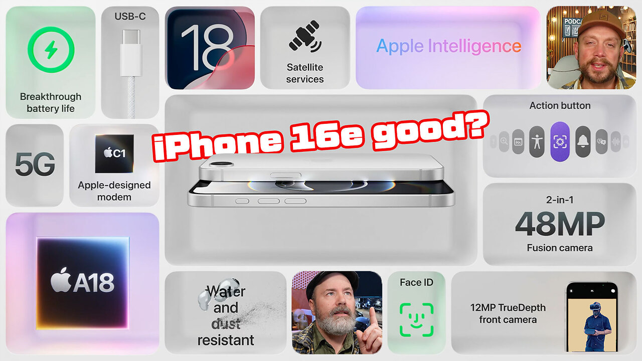 Ep. 481: Who is Apple's new iPhone 16e for? Plus, other tech news and tips.