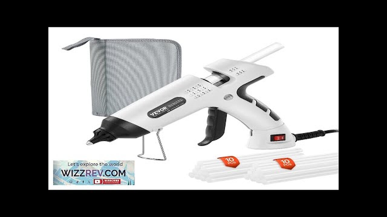 Mini Hot Glue Gun with 60/100W Dual Power and 20 Pcs Glue Review