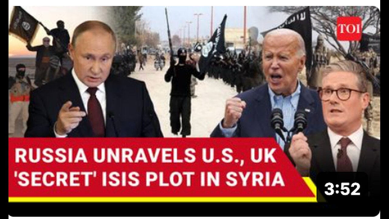 ISIS To Attack Putin's Military Bases In Syria? Russian Intel's Big Accusation Against U.S., UK