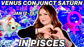 Venus Conjunct Saturn in Pisces 2025 | All 12 Signs