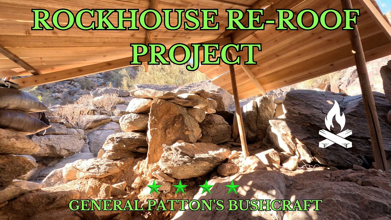 ROCK HOUSE RE-ROOF PROJECT