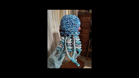 glow in the dark jellyfish Amigurumi